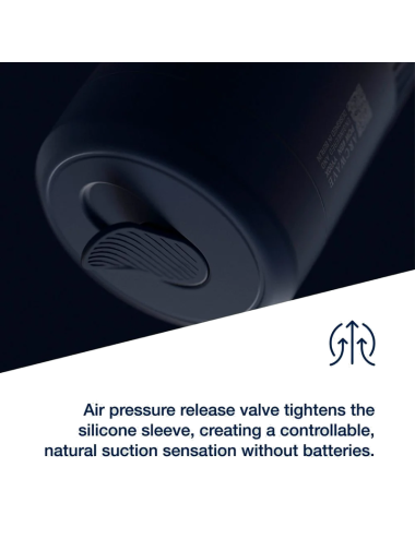 ARCWAVE - POW STROKER MANUALE CON CONTROLLO DELL'ASPIRAZIONE BLU