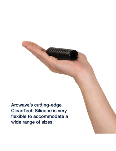 ARCWAVE - GHOST STROKER REVERSIBILE IN SILICONE NERO