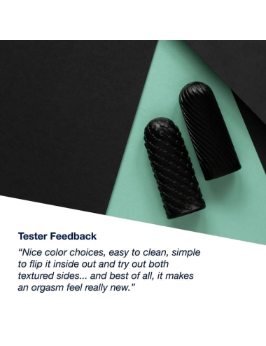 ARCWAVE - GHOST STROKER REVERSIBILE IN SILICONE NERO