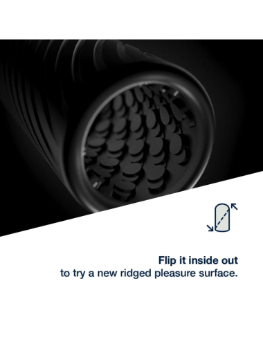 ARCWAVE - GHOST STROKER REVERSIBILE IN SILICONE NERO