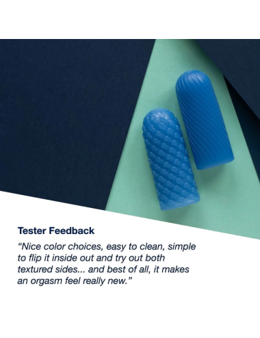 ARCWAVE - GHOST STROKER REVERSIBILE IN SILICONE BLU