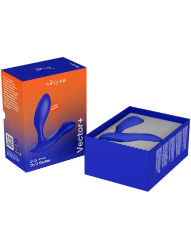 WE-VIBE - VECTOR+ MASSAGGIATORE PROSTATICO A DOPPIA STIMOLAZIONE BLU ROYAL