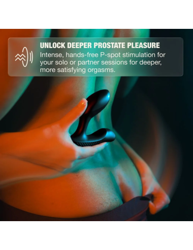 ARCWAVE - PERK MASSAGGIATORE PROSTATICO VIBRANTE CON DOPPIO MOTORE E TELECOMANDO NERO