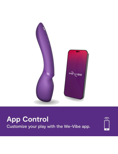 WE-VIBE - WAND 2 MASSAGGIATORE CORPO A BACCHETTA RICARICABILE VIOLA