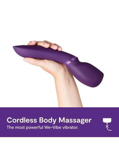 WE-VIBE - WAND 2 MASSAGGIATORE CORPO A BACCHETTA RICARICABILE VIOLA