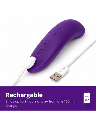 WE-VIBE - MELT 2 STIMOLATORE CLITORIDEO A IMPULSI D'ARIA VIOLA