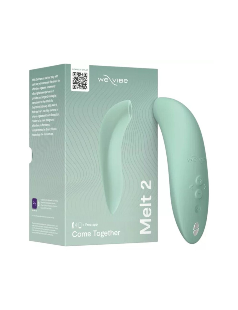 WE-VIBE - MELT 2 STIMOLATORE CLITORIDEO A IMPULSI D'ARIA SALVIA