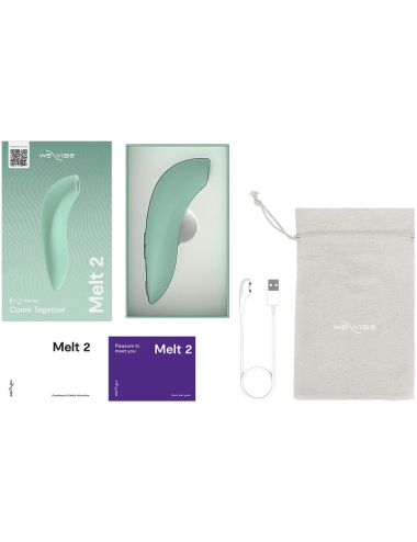 WE-VIBE - MELT 2 STIMOLATORE CLITORIDEO A IMPULSI D'ARIA SALVIA