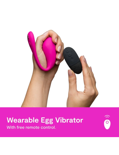 WE-VIBE - JIVE 2 VIBRATORE A UOVO INDOSSABILE ROSA ELETTRICO