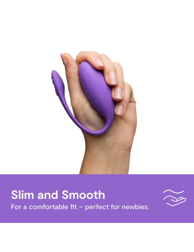 WE-VIBE - VIBRATORE A UOVO INDOSSABILE CONTROLLABILE TRAMITE APP JIVE LITE, VIOLA