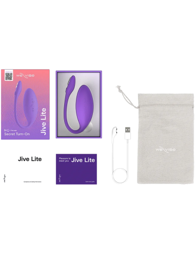 WE-VIBE - VIBRATORE A UOVO INDOSSABILE CONTROLLABILE TRAMITE APP JIVE LITE, VIOLA