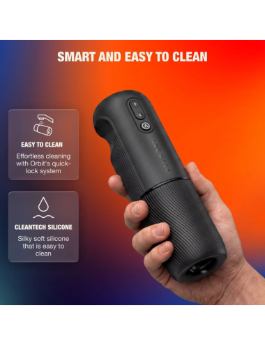 ARCWAVE - ORBIT MASTURBATORE MASCHILE ROTANTE A 360° CON CONTROLLO TRAMITE APP NERO