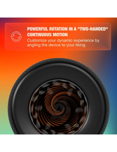 ARCWAVE - ORBIT MASTURBATORE MASCHILE ROTANTE A 360° CON CONTROLLO TRAMITE APP NERO