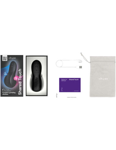 WE-VIBE - VIBRATORE PER COPPIE A DOPPIA FACCIA CONDIVISA, NERO