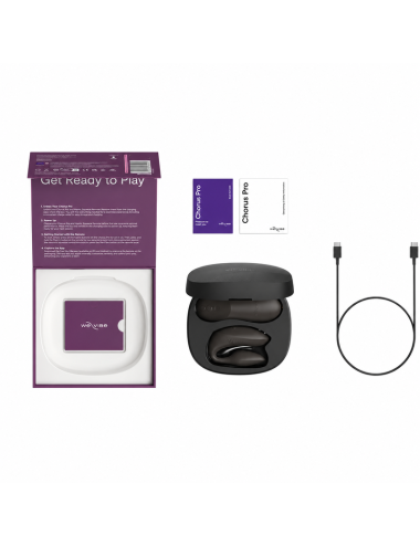 WE-VIBE - VIBRATORE PER COPPIE CHORUS PRO PREMIUM NERO SATINATO