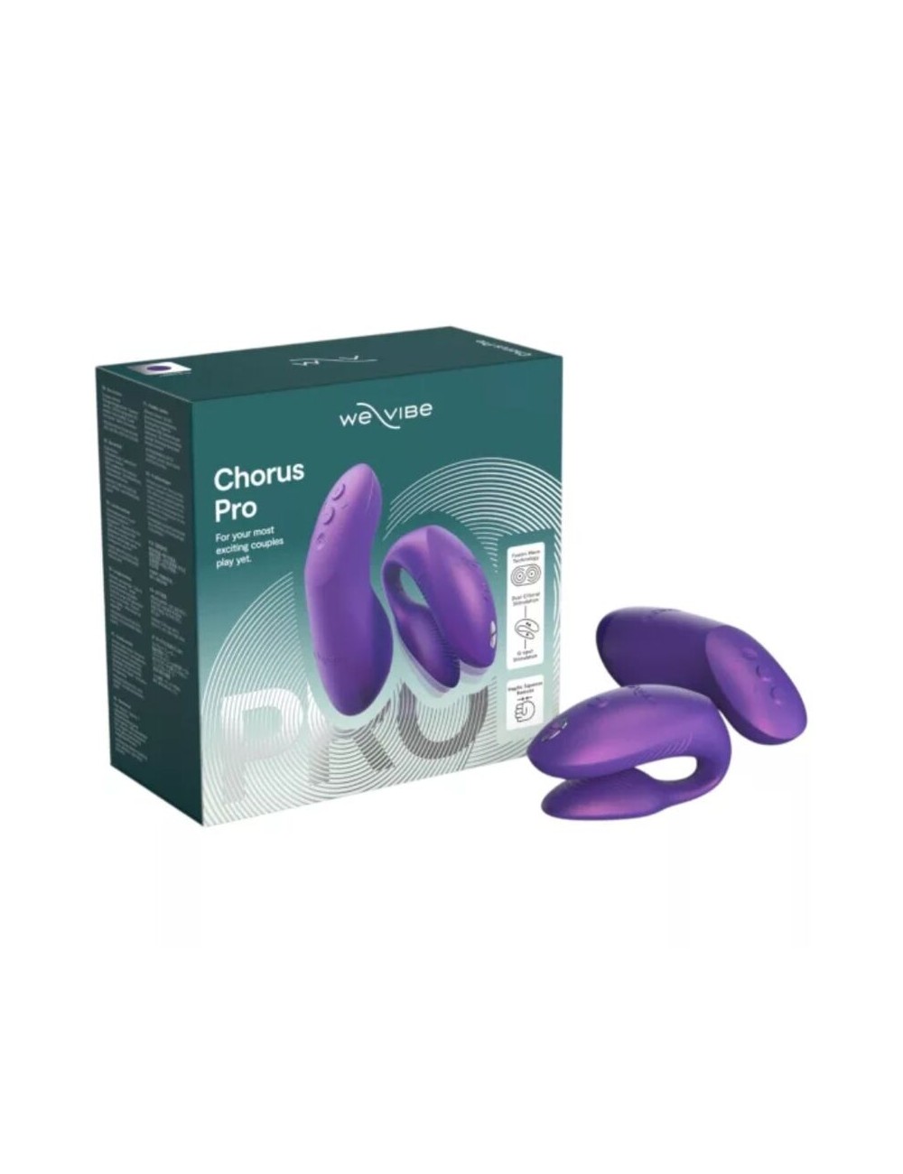 WE-VIBE - VIBRATORE PER COPPIE CHORUS PRO PREMIUM VIOLA COSMICO