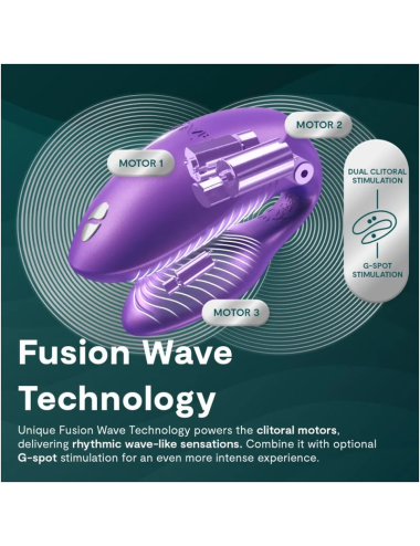 WE-VIBE - VIBRATORE PER COPPIE CHORUS PRO PREMIUM VIOLA COSMICO