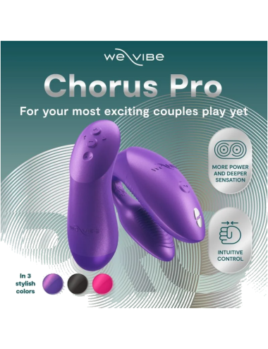 WE-VIBE - VIBRATORE PER COPPIE CHORUS PRO PREMIUM VIOLA COSMICO