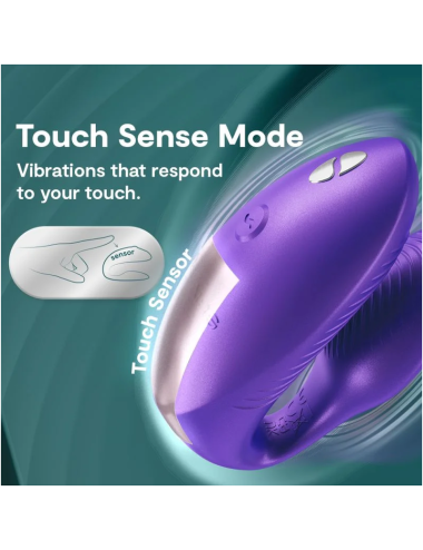WE-VIBE - VIBRATORE PER COPPIE CHORUS PRO PREMIUM VIOLA COSMICO