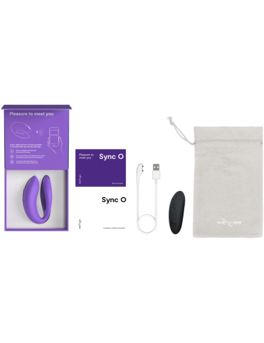 WE-VIBE - VIBRATORE PER COPPIE SYNC O WRAPPING-STIMULATION LUCE VIOLA
