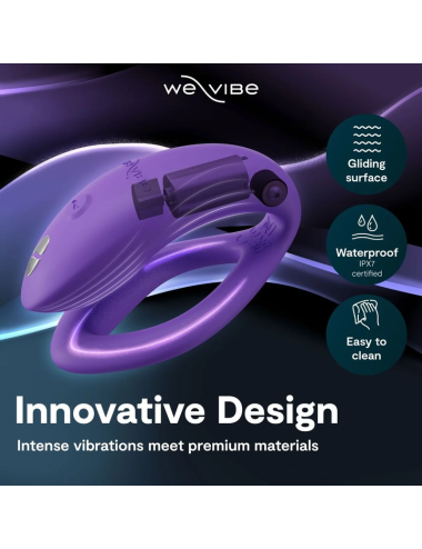 WE-VIBE - VIBRATORE PER COPPIE SYNC O WRAPPING-STIMULATION LUCE VIOLA