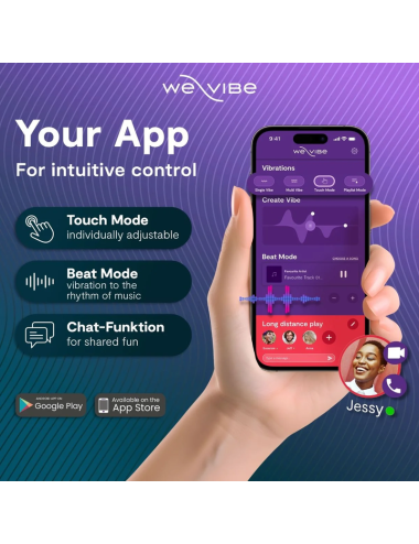 WE-VIBE - VIBRATORE PER COPPIE SYNC O WRAPPING-STIMULATION LUCE VIOLA