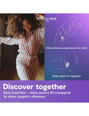 WE-VIBE - VIBRATORE PER COPPIE REGOLABILE SYNC 2, VERDE VELLUTO