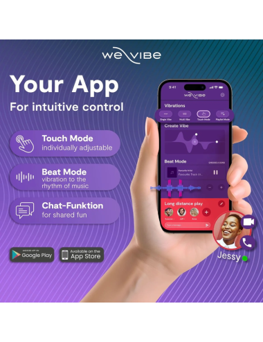 WE-VIBE - VIBRATORE PER COPPIE REGOLABILE SYNC 2, VERDE VELLUTO