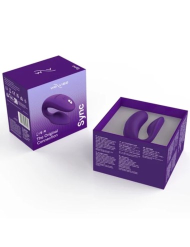 WE-VIBE - VIBRATORE PER COPPIE REGOLABILE SYNC 2 VIOLA