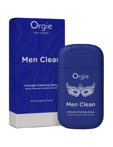 ORGIE - MEN CLEAN SPRAY DETERGENTE INTIMO CON ALOE VERA PER UOMO 30 ML